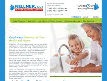 Tablet Screenshot of kellnerwater.com